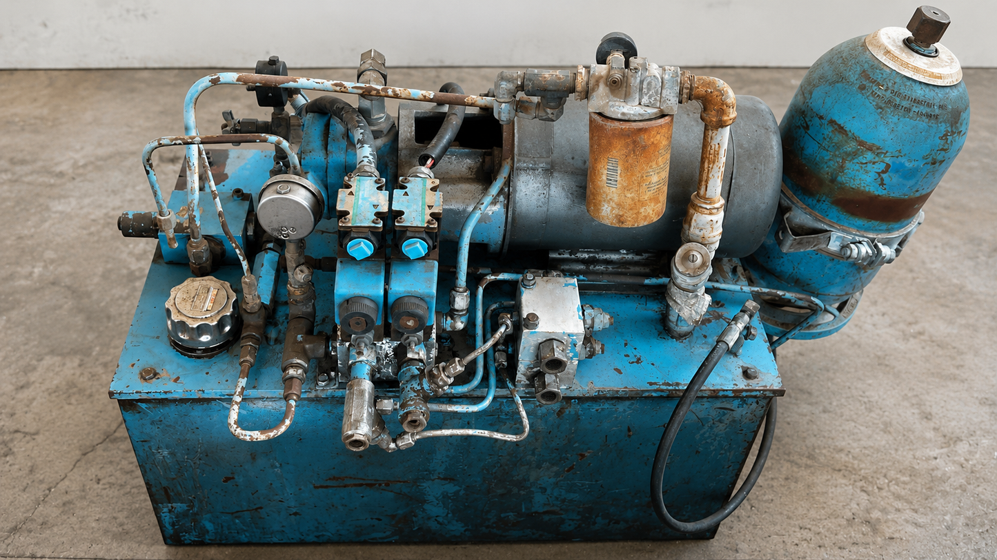 Unidad hidráulica 5 HP