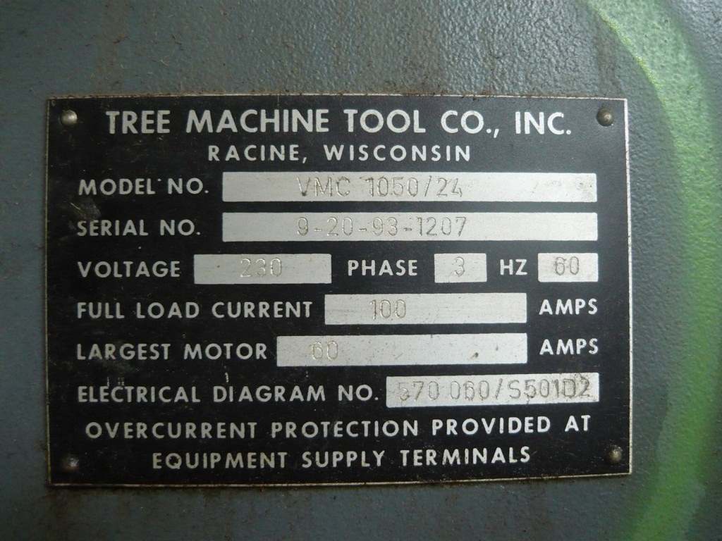 CENTRO DE MAQUINADO CNC VMC 1050/24